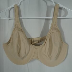 Bali 36DD Beige Bra Wired Adjustable Straps 3385